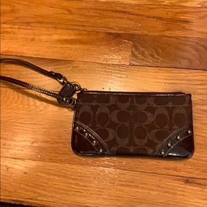 Coach wristlet